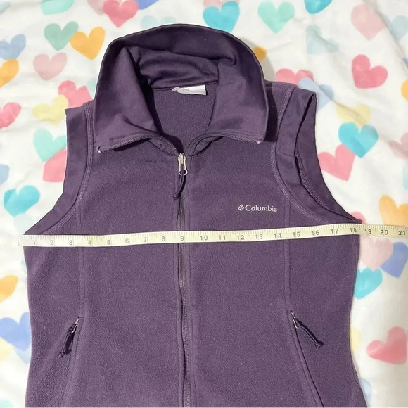 Columbia Benton Springs purple color sleeves vest women’s Size M - Picture 5 of 10